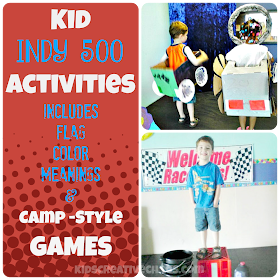 Indy 500 Activities for Kids