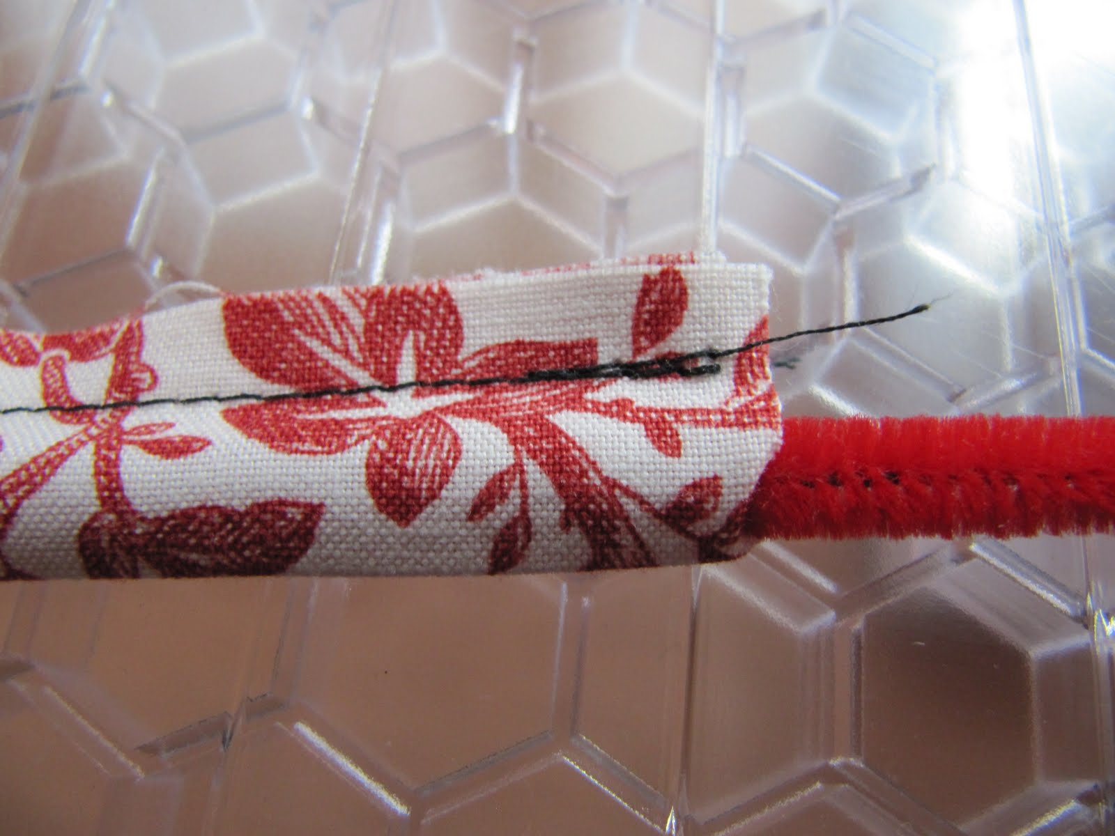 Sew Many Ways... Fabric Twist Tie...