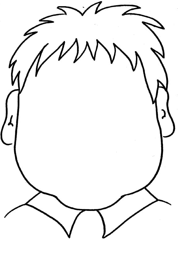 face parts coloring pages - photo #7