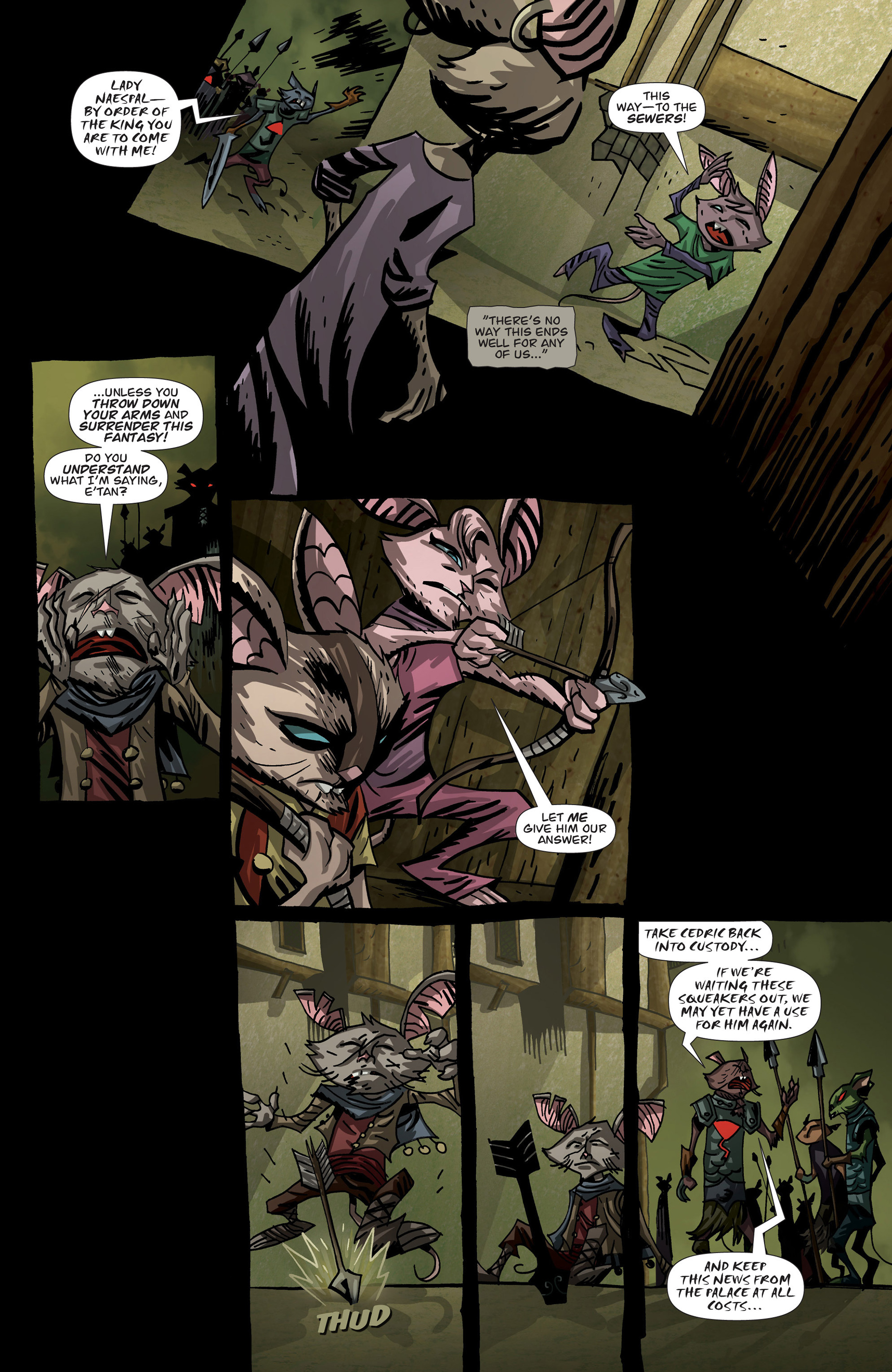 Read online The Mice Templar Volume 4: Legend comic -  Issue #14 - 7