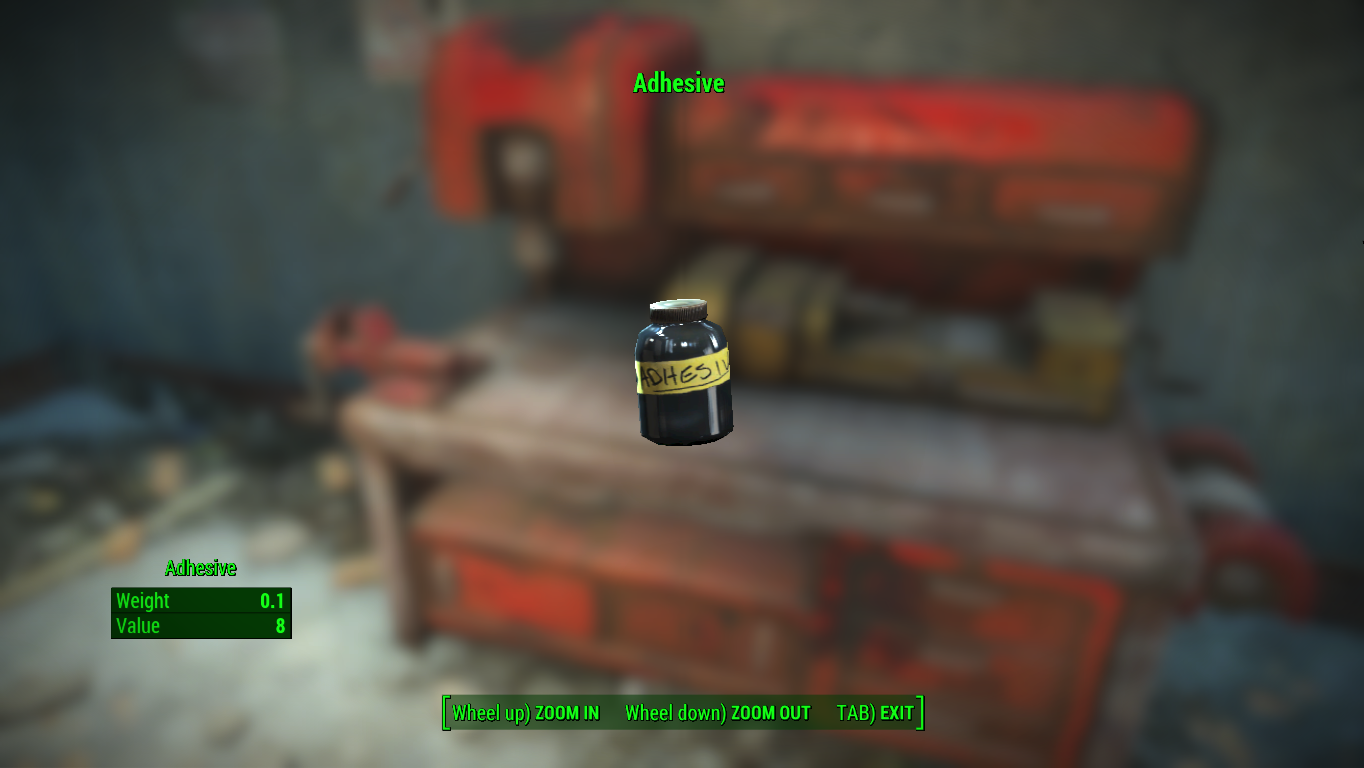 Fallout 4 adhesive