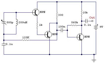 AM Receiver Schematic | circuit harness wiring