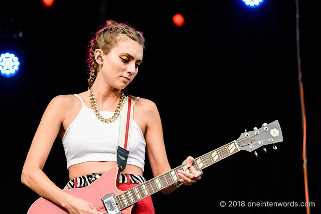 The Beaches at Riverfest Elora 2018 at Bissell Park on August 18, 2018 Photo by John Ordean at One In Ten Words oneintenwords.com toronto indie alternative live music blog concert photography pictures photos