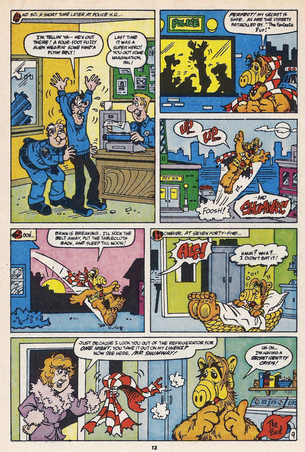 Read online ALF comic -  Issue #16 - 15