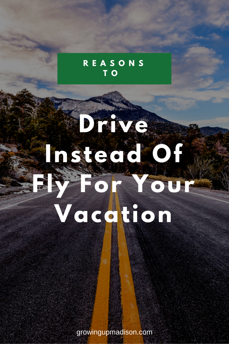 Reasons To Drive Instead Of Fly For Your Vacation