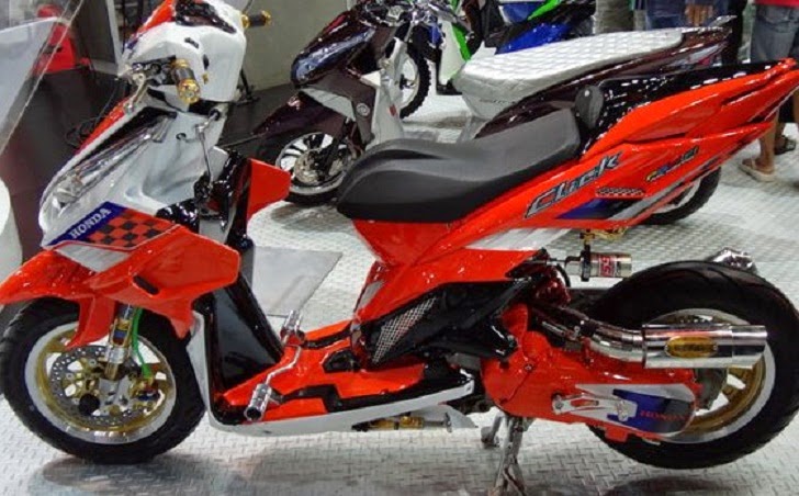 Galeri Koleksi Gambar Modifikasi Motor Vario Techno Termahal Keren