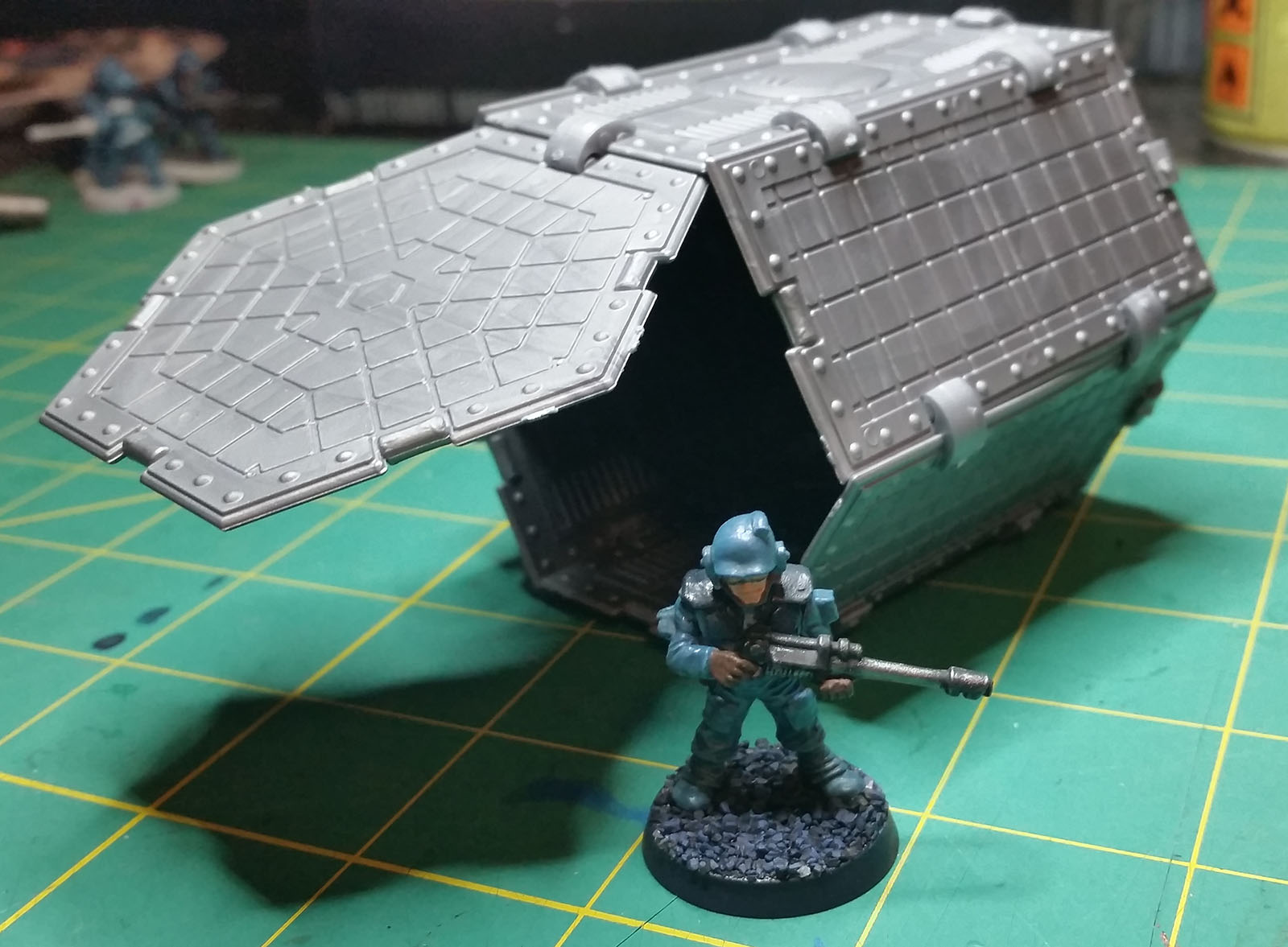 Warhammer 40k Refit: Pegasus Terrain - Hexagon and Syberclicks