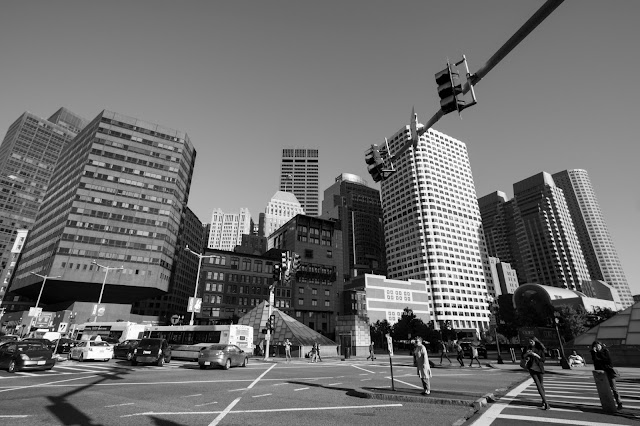 Grattacieli Downtown-Boston