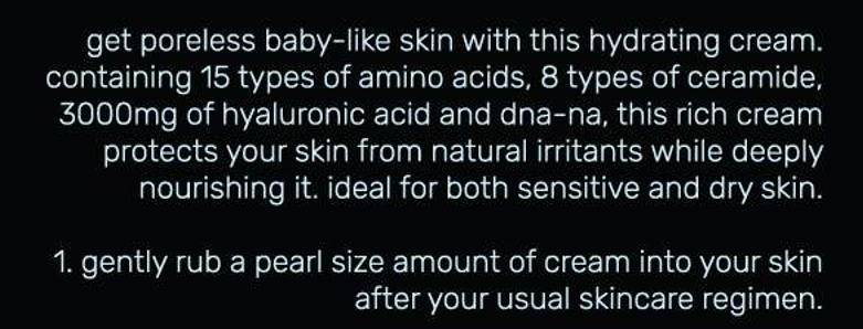 Derizum Cream Pure Ceramide + DNA Na2