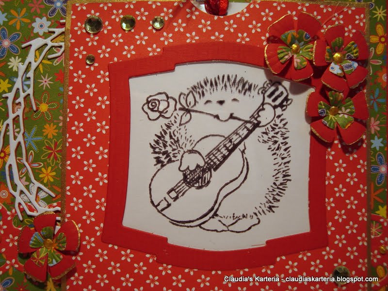 Claudia's Karteria: Magische Karte - Ständchen