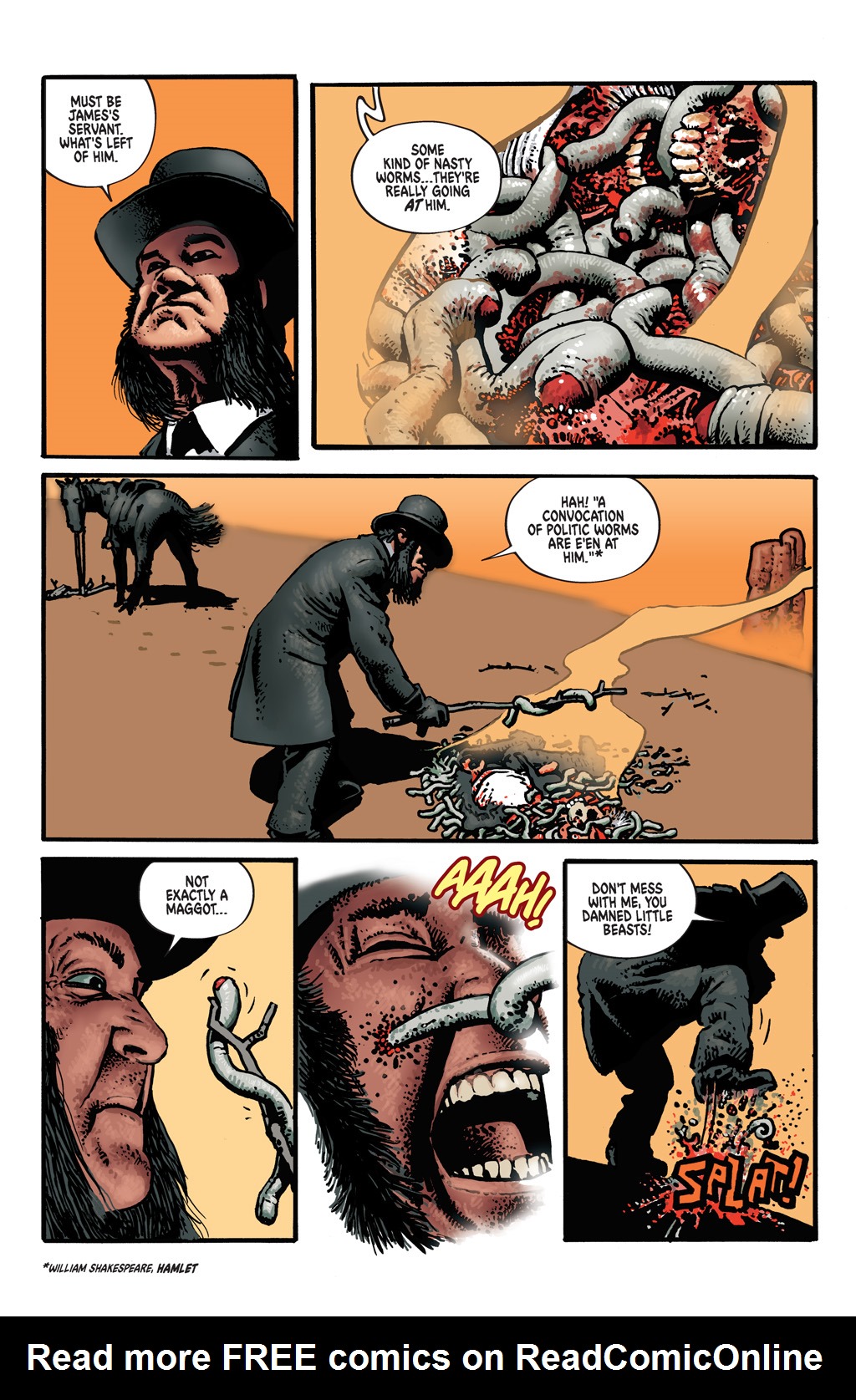 Read online Edgar Allan Poe's The Conqueror Worm comic -  Issue # Full - 5