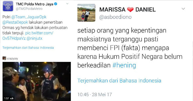 Sesepuh Katolik: Siapapun yang Kepentingan Maksiatnya Terganggu, Pasti Membenci FPI!
