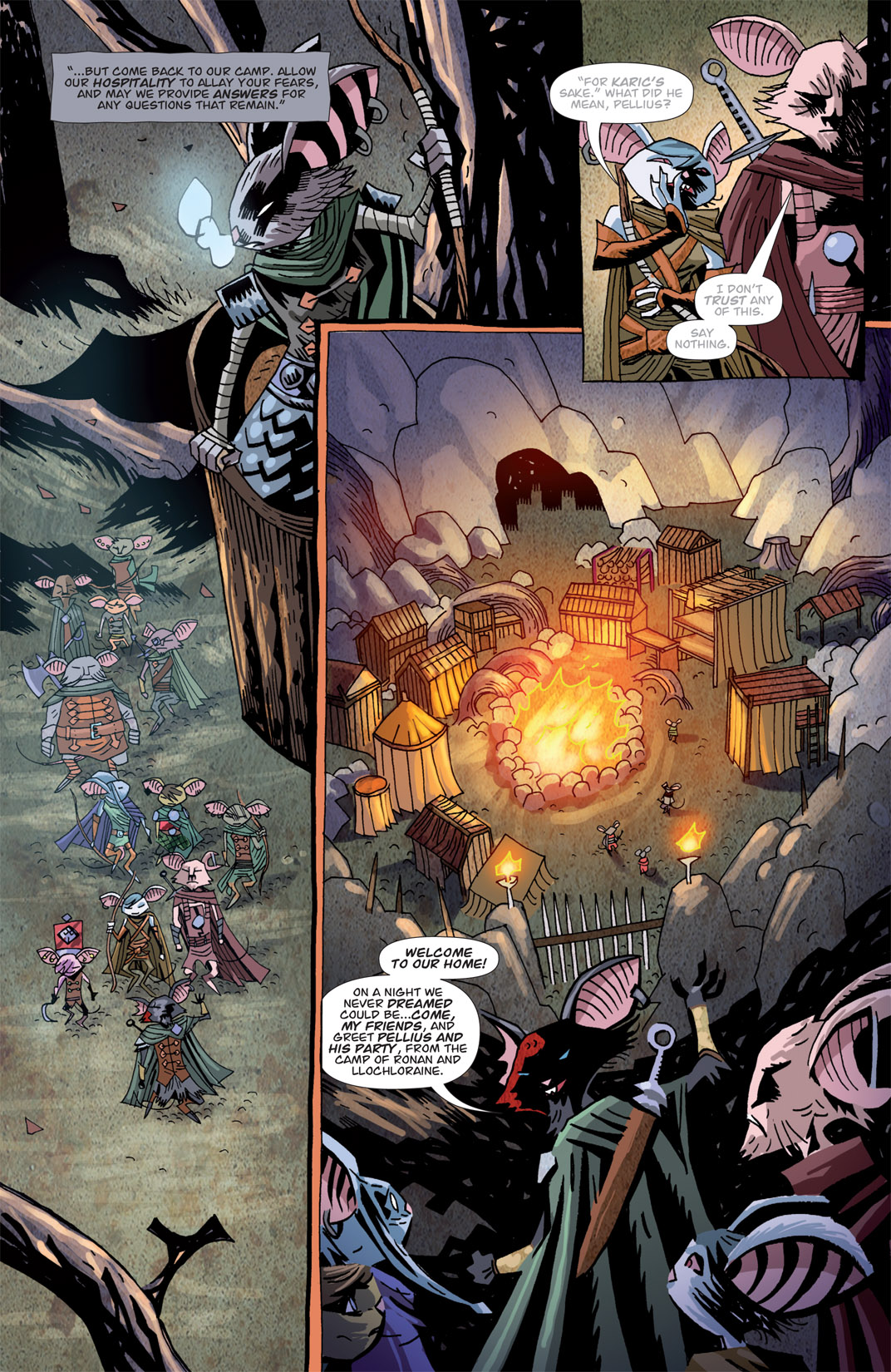 Read online The Mice Templar Volume 3: A Midwinter Night's Dream comic -  Issue #5 - 7