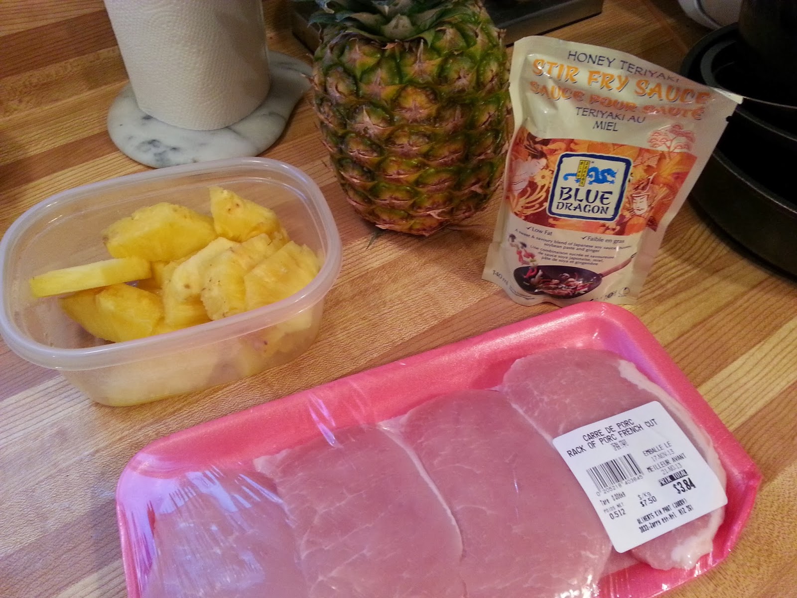 Les douceurs de genny PORC À L'ANANAS, À L'ASIATIQUE