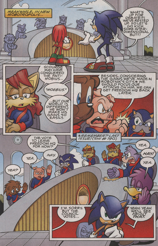 Read online Sonic The Hedgehog comic -  Issue #191 - 4