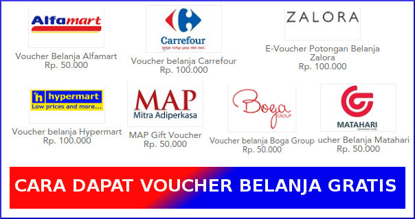 Cara Mendapatkan Voucher Gratis Terbaru 2021