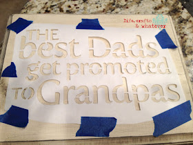 Life Crafts & Whatever: A Father's Day gift for Grandpa