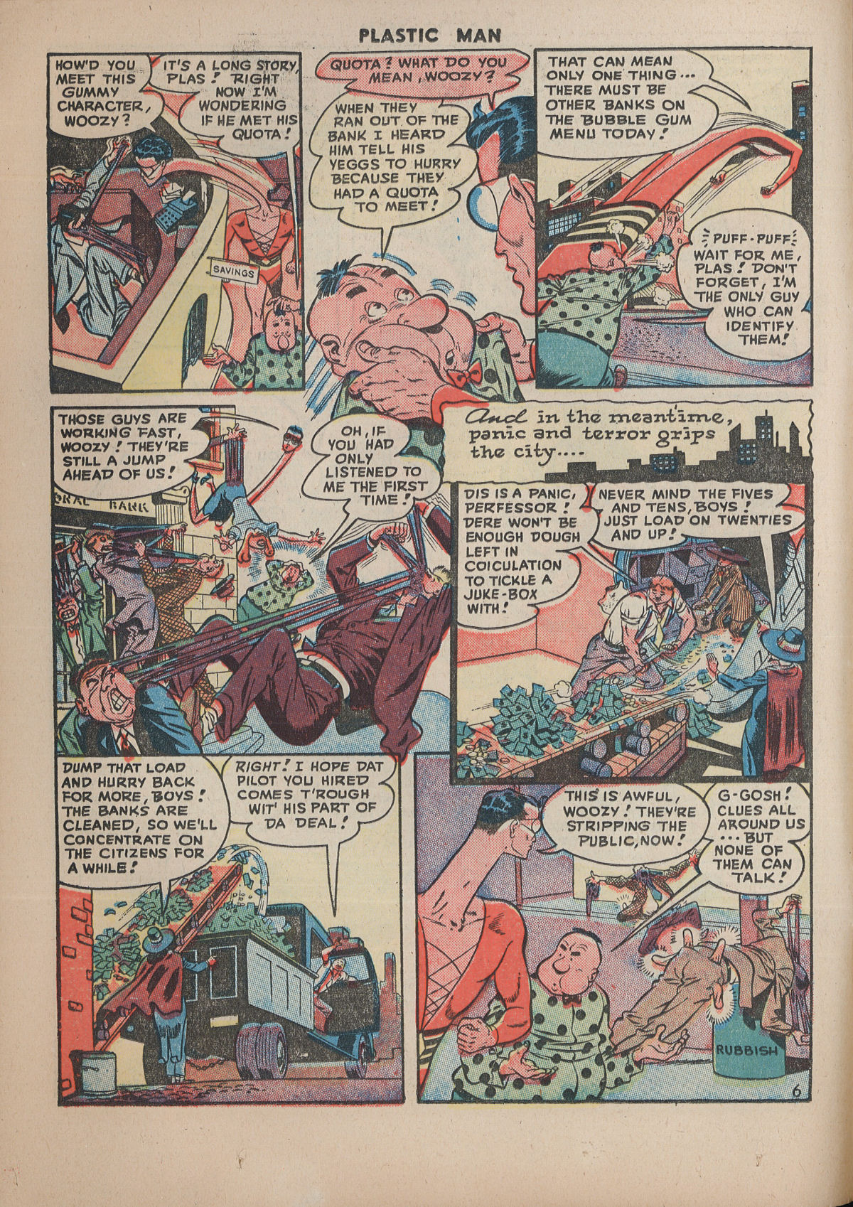 Read online Plastic Man (1943) comic -  Issue #11 - 20