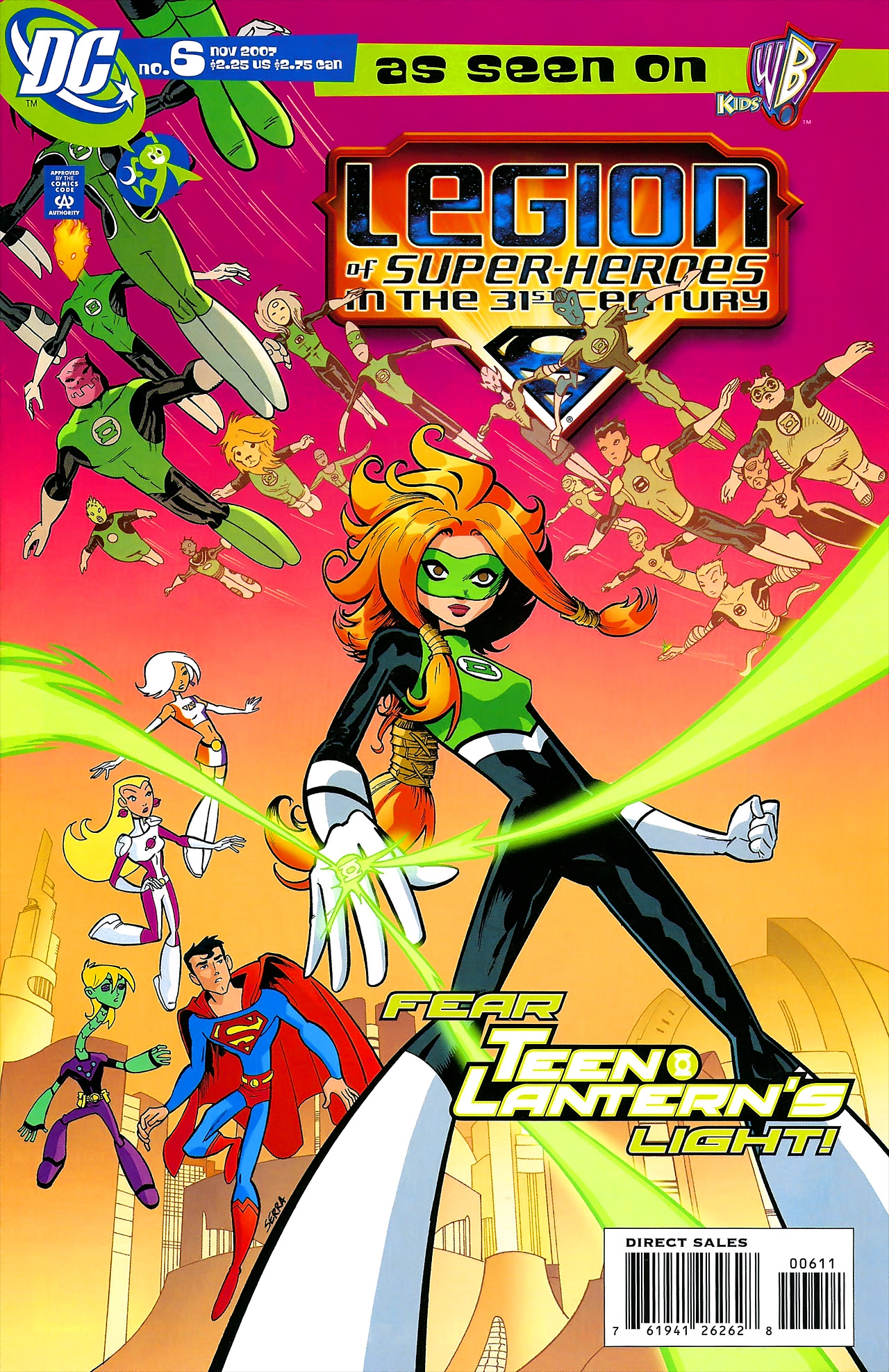 Read online The Legion of Super-Heroes in the 31st Century comic -  Issue #6 - 1