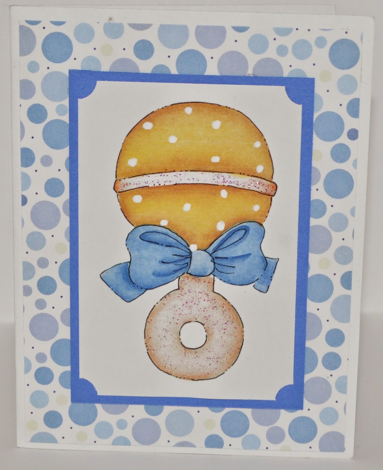 So Many Stamps: Baby Boy and Baby Girl Cards/Congratulations Rattle ...