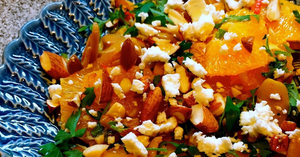 Husband Tested Recipes From Alice's Kitchen Orange and Parsley Salad