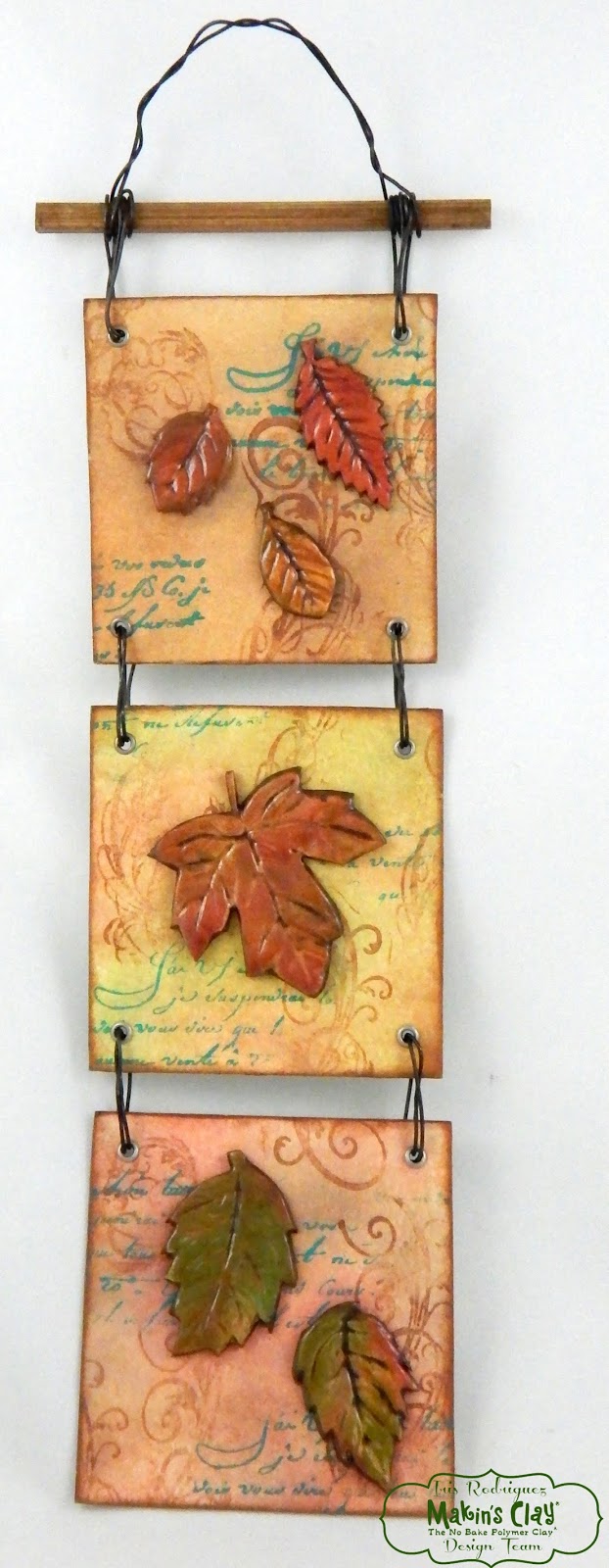 Fall Leaves Wall Hanging