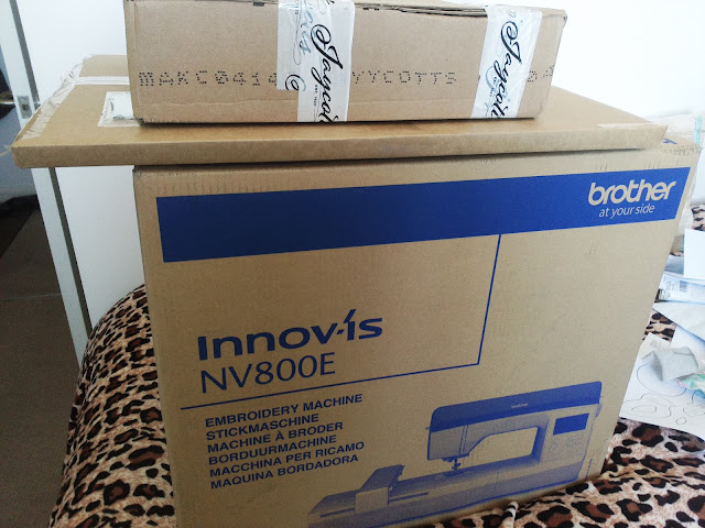 #SewAngelicThreads: My review of the Brother Innov-is NV800E Embroidery ...