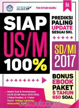 Siap US/M 100% SD/MI 2017
