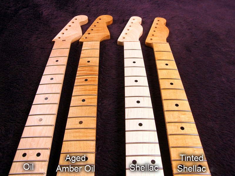 Music Guitar Neck (Finishes)