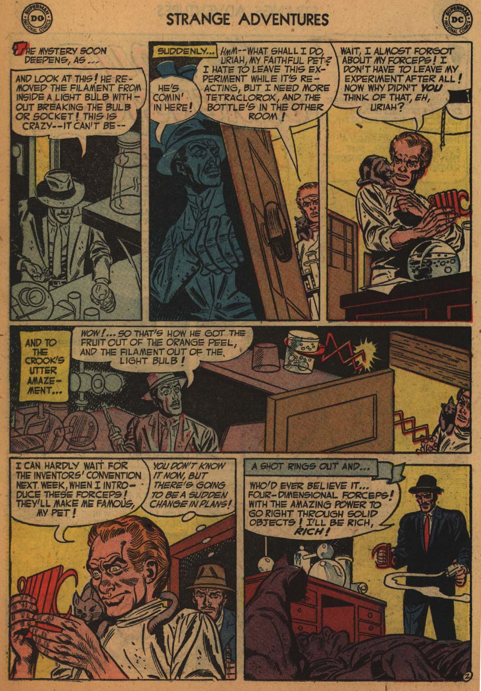 Read online Strange Adventures (1950) comic -  Issue #31 - 22