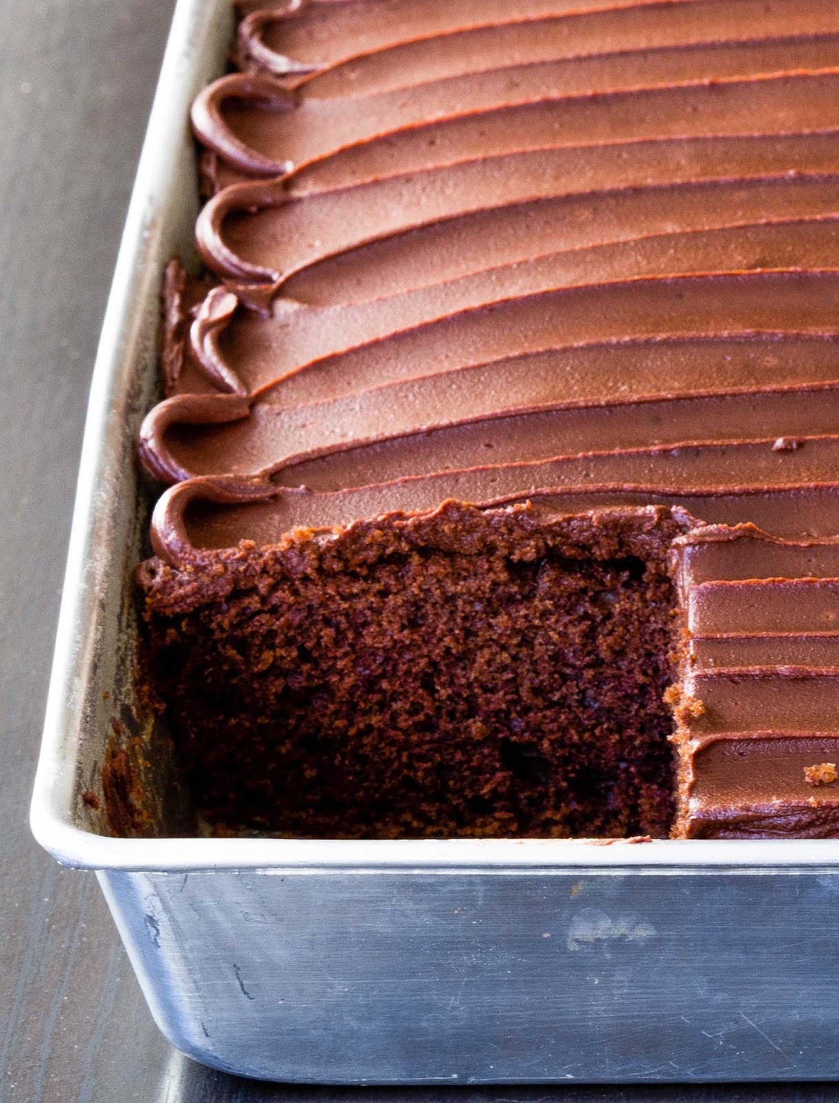 Chocolate Sour Cream Cake With Chocolate Frosting Your Recipes Here