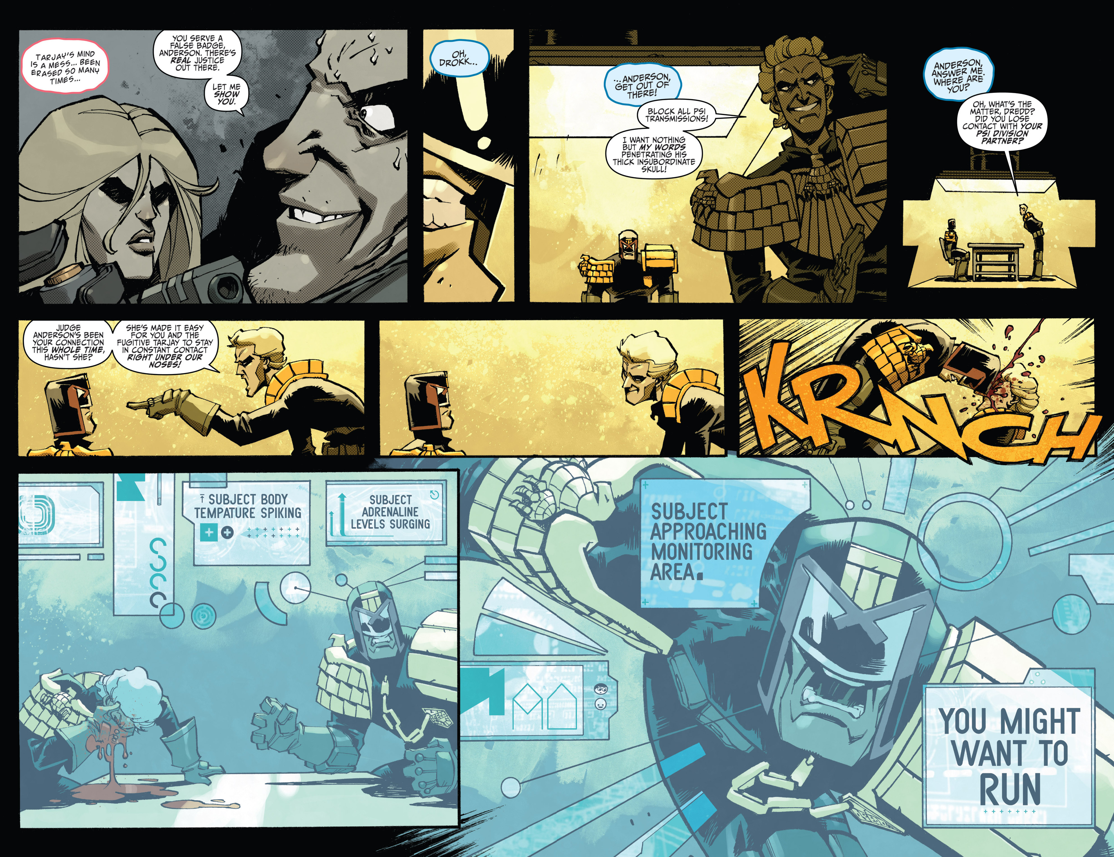 Read online Judge Dredd (2012) comic -  Issue #15 - 12