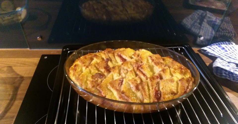 Lemon Bread and Butter Pudding