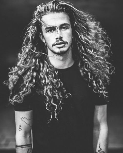 Cabelo Cacheado Testa Grande Masculino Moda Masculina Cortes De