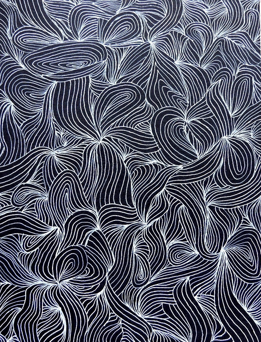 Sweet Bee Buzzings Things I Drew on Black Paper