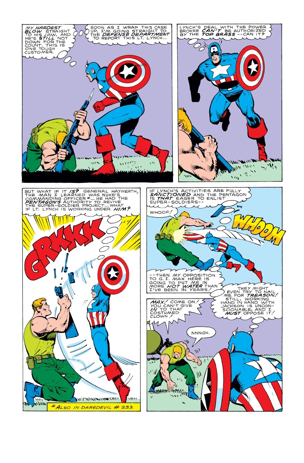 Read online Captain America (1968) comic -  Issue #331 - 21