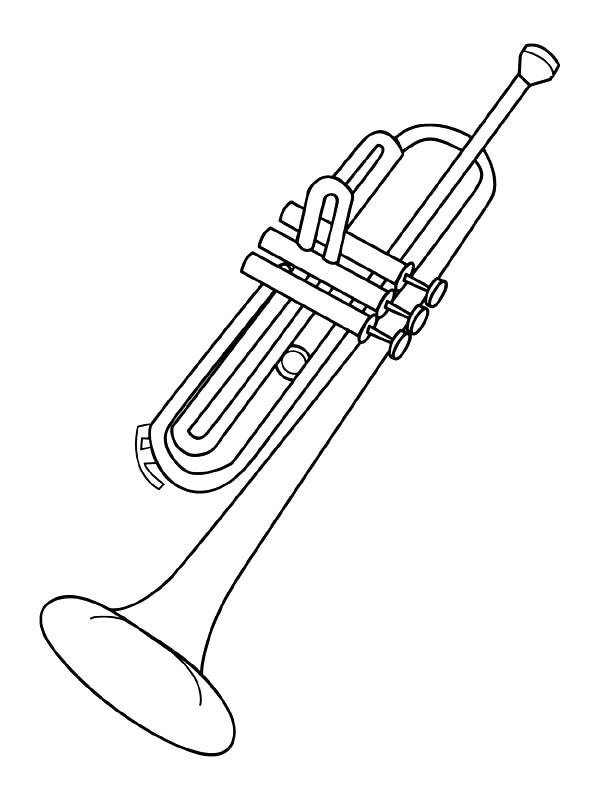 instruments coloring pages - photo #24