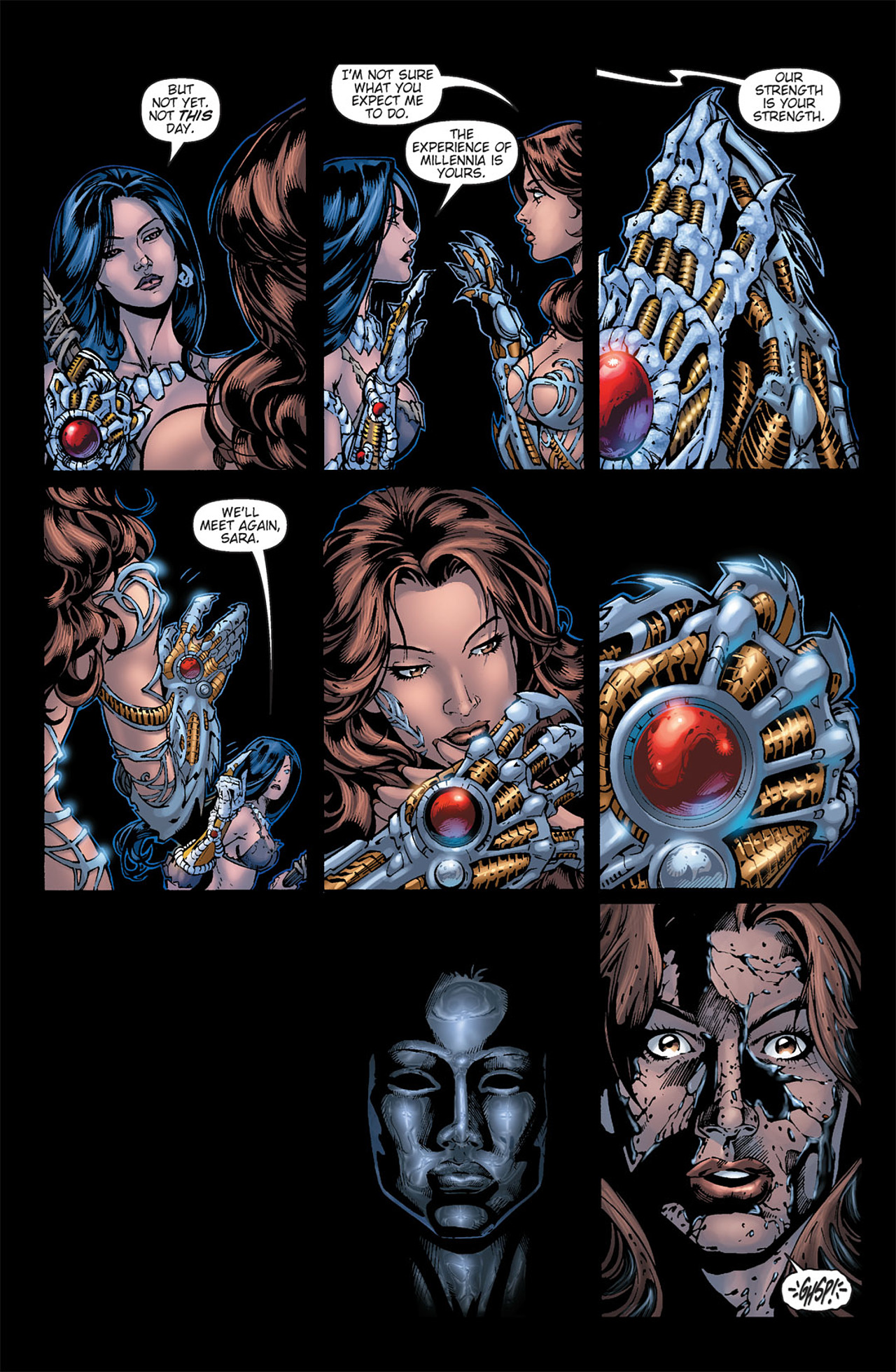 Read online Witchblade (1995) comic -  Issue #100 - 22