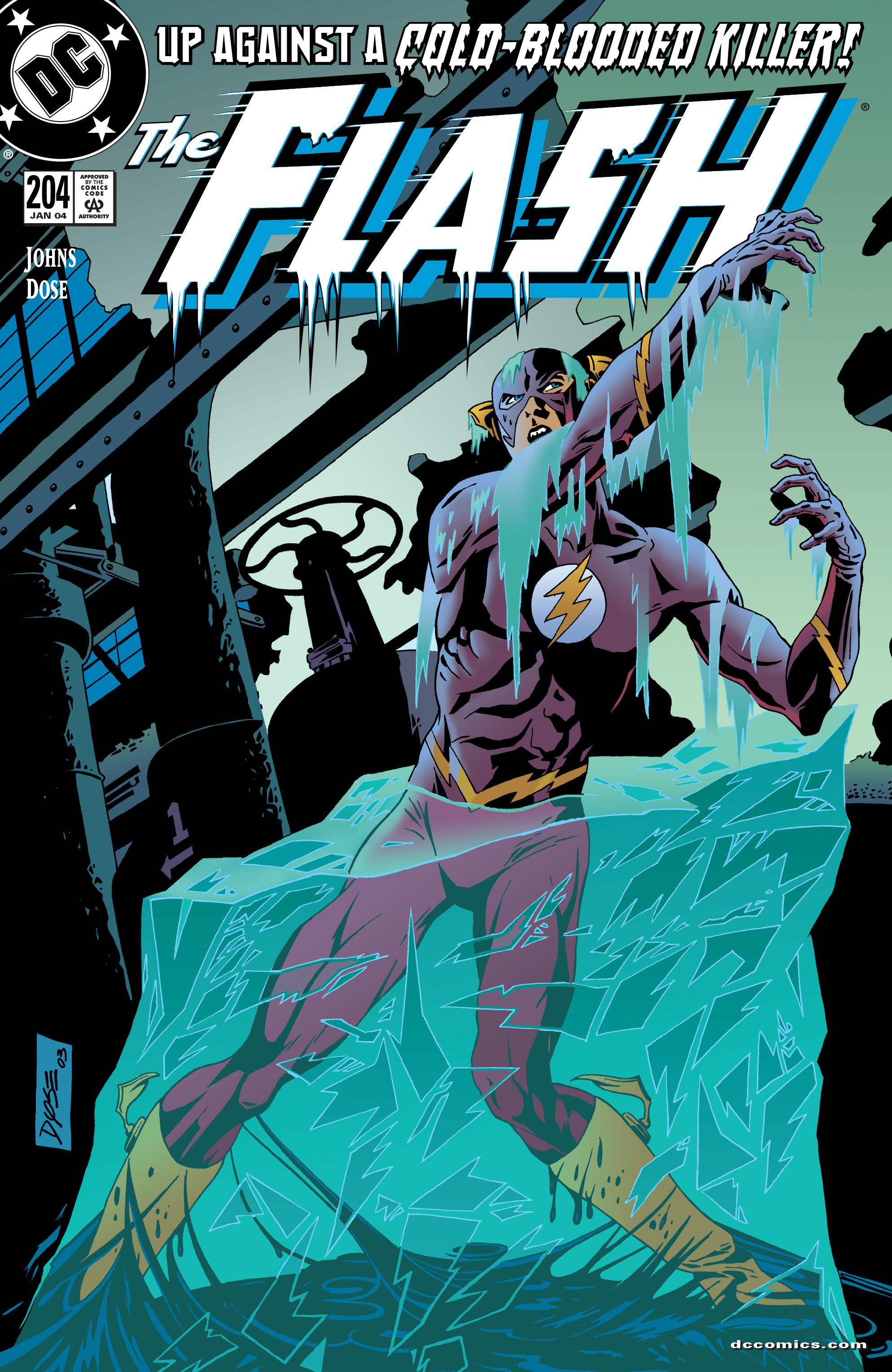 Read online The Flash (1987) comic -  Issue #204 - 1