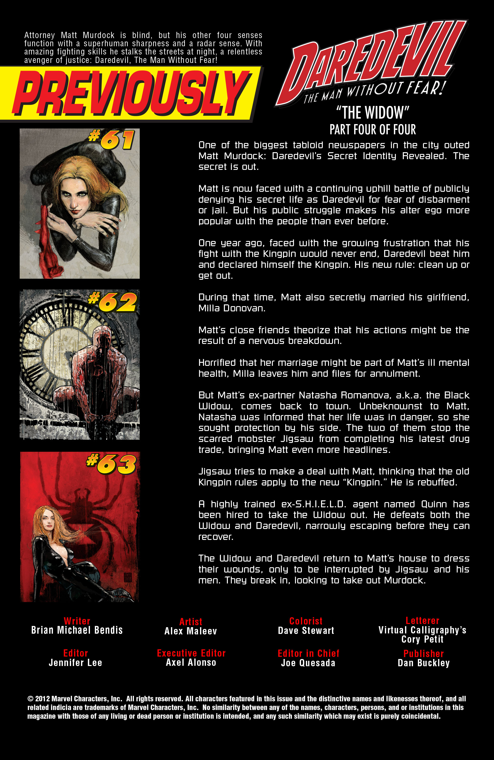 Daredevil (1998) 64 Page 1