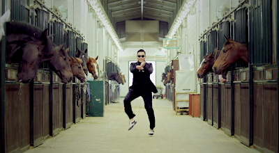 Psy Gangnam Style horses equestrian