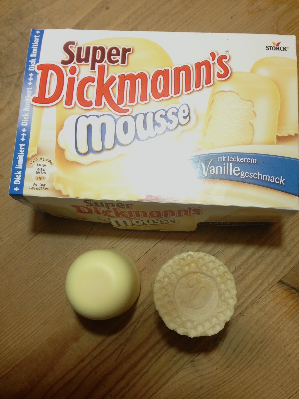 Super Dickmann´s Mousse mit leckerem Vanillegeschmack - Bernd Gonzales