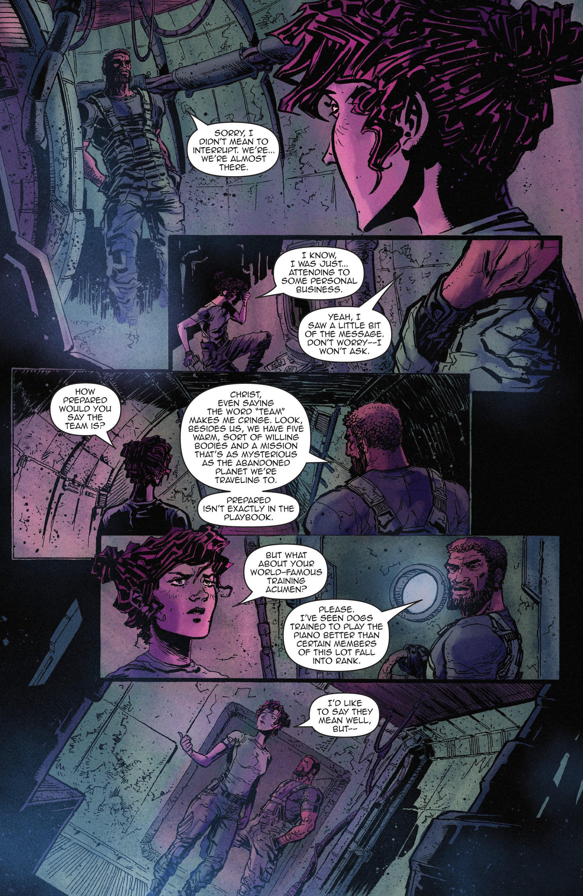 Read online Roche Limit: Clandestiny comic -  Issue #1 - 9