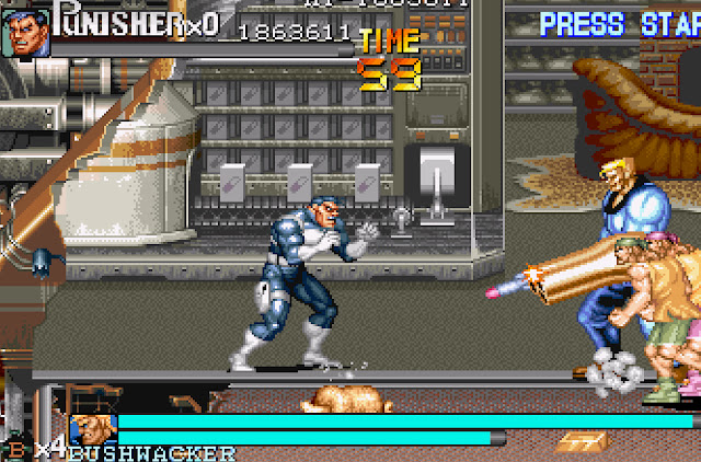 The Punisher - Stage 4 Boss Screenshot