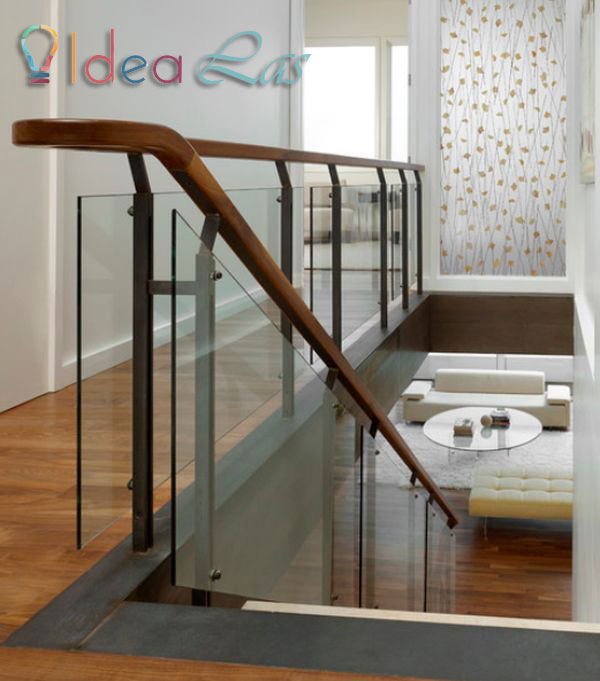 Railing Tangga Kaca IDEA STEEL