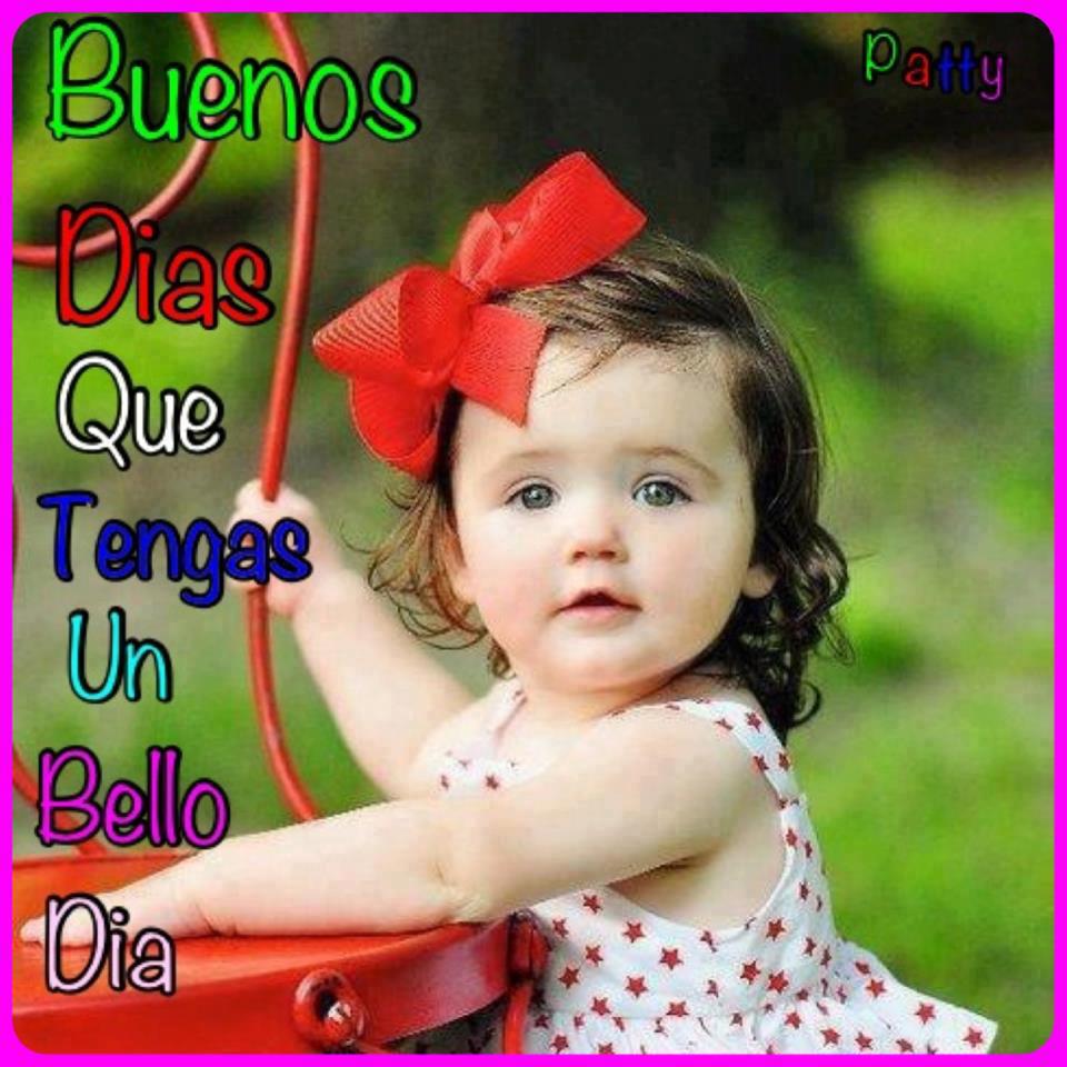 Resultado de imagen de buenos dias con niños