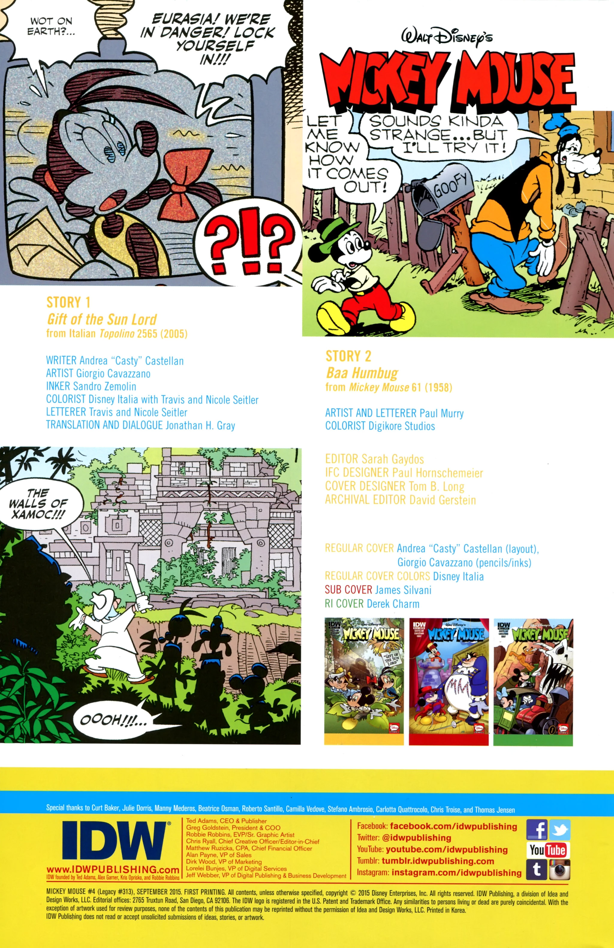 Mickey Mouse (2015) issue 4 - Page 2
