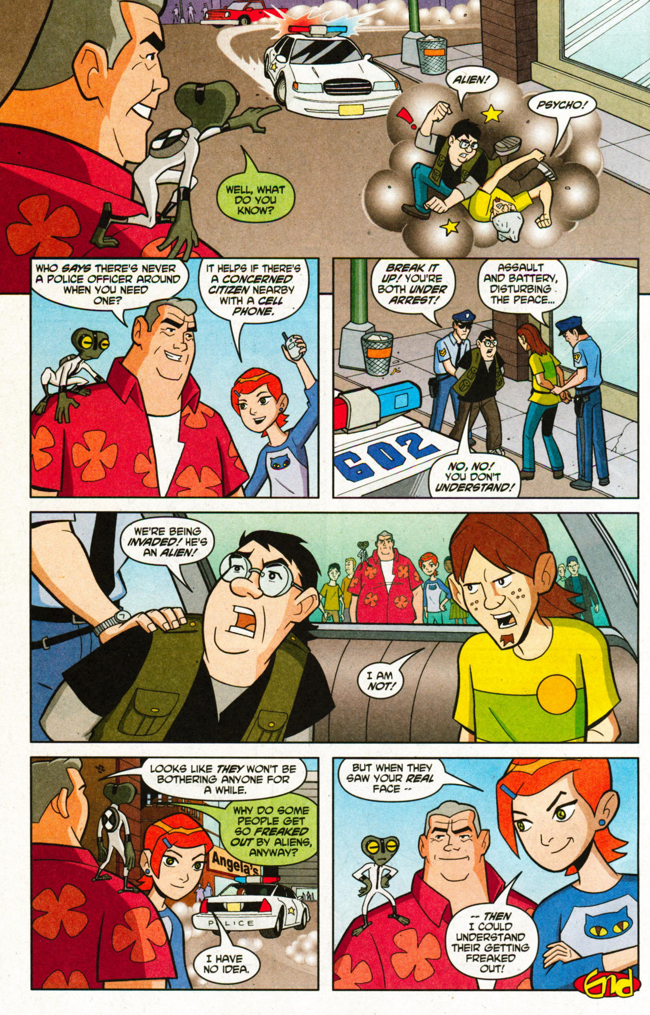 Read online Cartoon Network Action Pack comic -  Issue #23 - 12