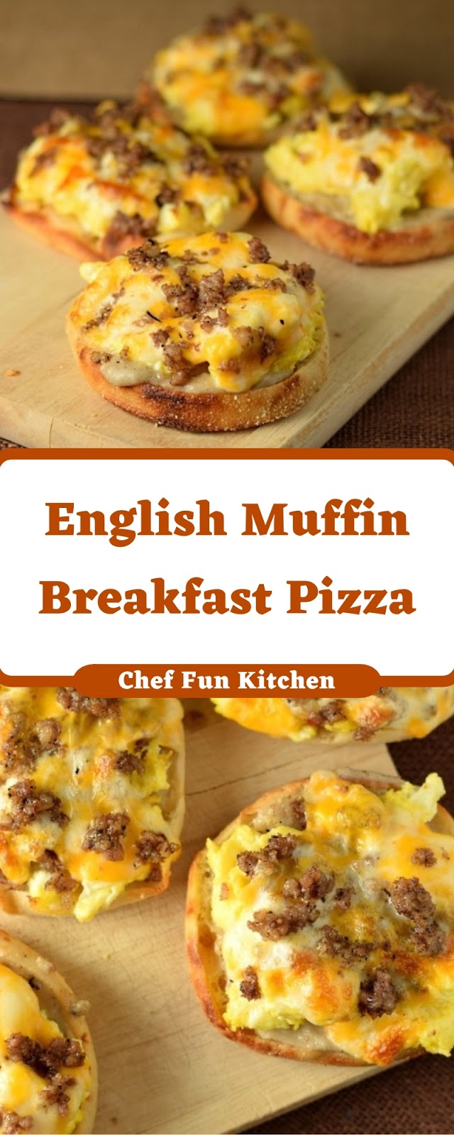 English Muffin Breakfast Pizza English Muffin Breakfast Pizza