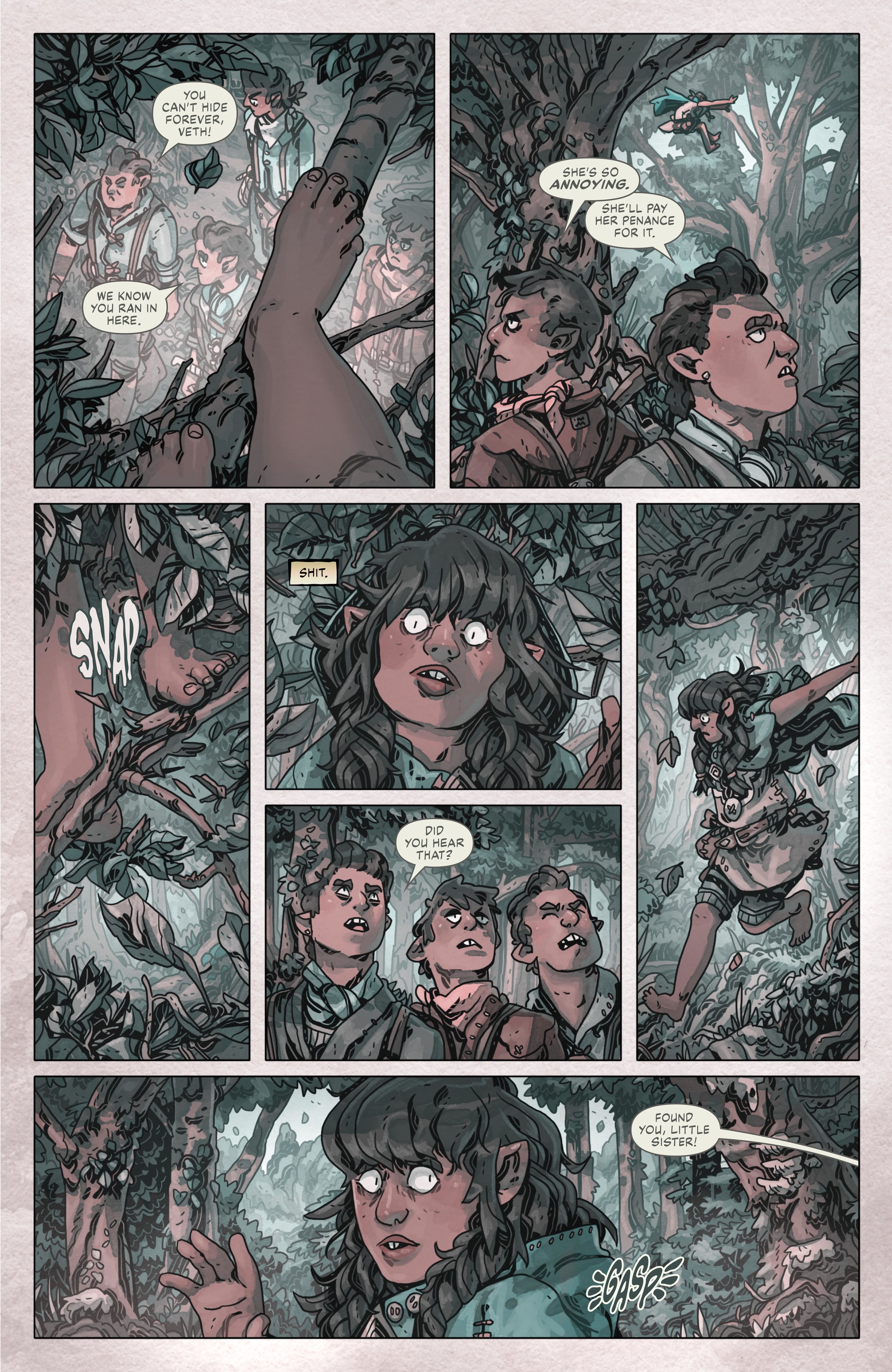 Read online Critical Role: The Mighty Nein Origins - Nott the Brave comic -  Issue # Full - 11